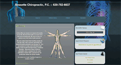 Desktop Screenshot of bessettechiropractic.com